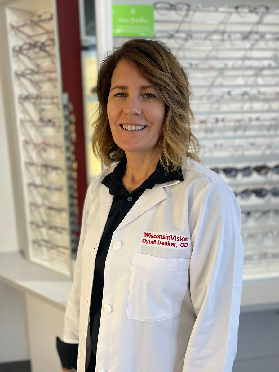 Pewaukee optometrist, Dr. Cynthia Decker